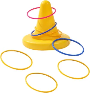 Training Prop for Boys and Girls Includes Unique track Korean pivot Stool for Preschool Stem Activities and SUPVOX 1set Creative Single-Legged Stool Toss Game Fun Physical 