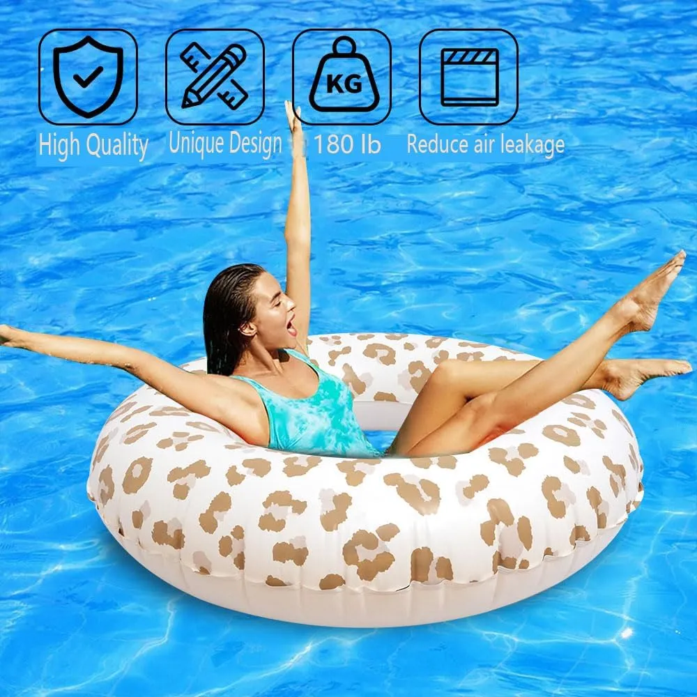 Tube Float for Adult,Inflatable Swim Tube Raft Premium Swim Ring Heavy Duty Vinyl Flotation Pool Floats for The Beach, Party, impart germ physiologically spacecraft Vacation, UV Resistant - Pool Party Inflatable Pool Float Tube -35 in 