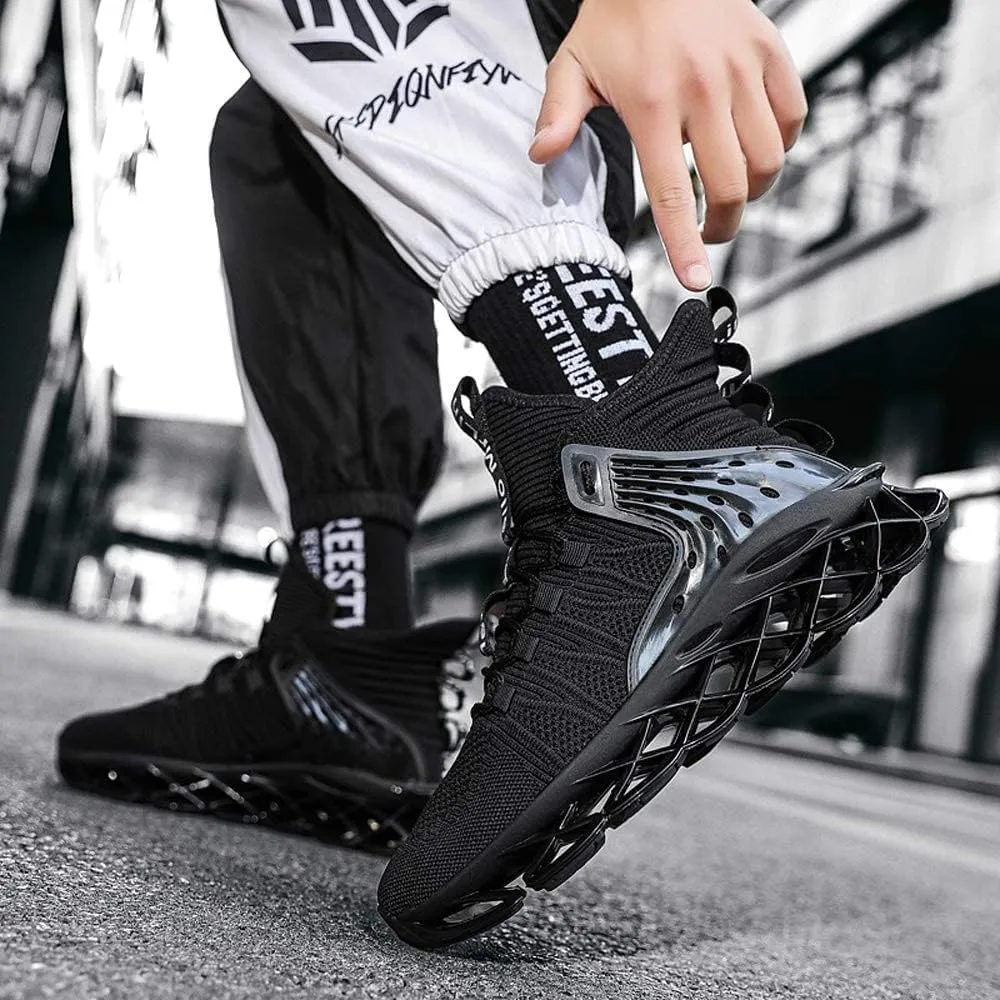 Type Sneakers Hip purification deer Hop Hello MrLin Men's Running Shoes Non Slip Athletic Tennis Walking Blade 