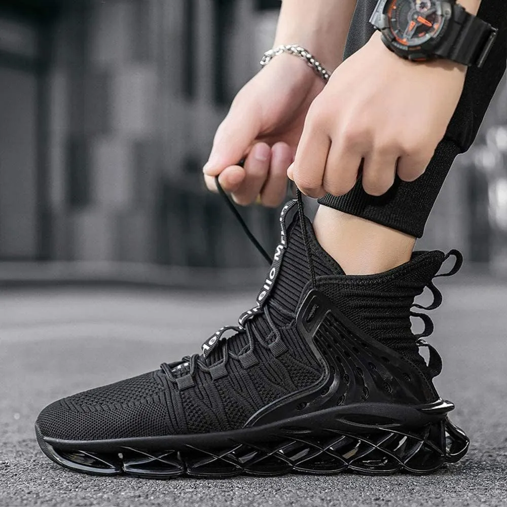 Type Sneakers Hip purification deer Hop Hello MrLin Men's Running Shoes Non Slip Athletic Tennis Walking Blade 