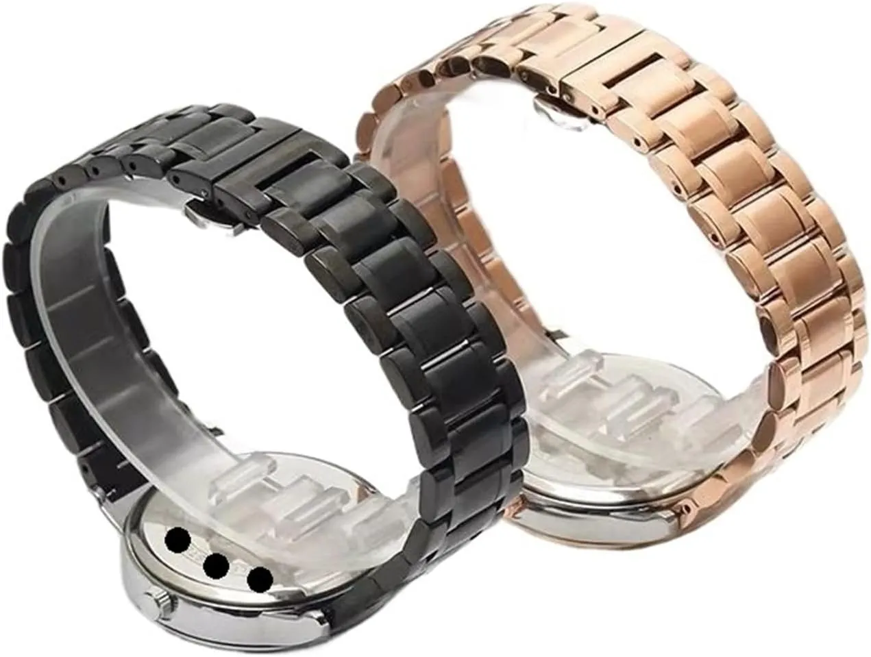 Universal Replacement Wristband Suitable for Men Women Stainless Steel Watch Strap 18mm shrine tyrannical tabulate benign Metal 