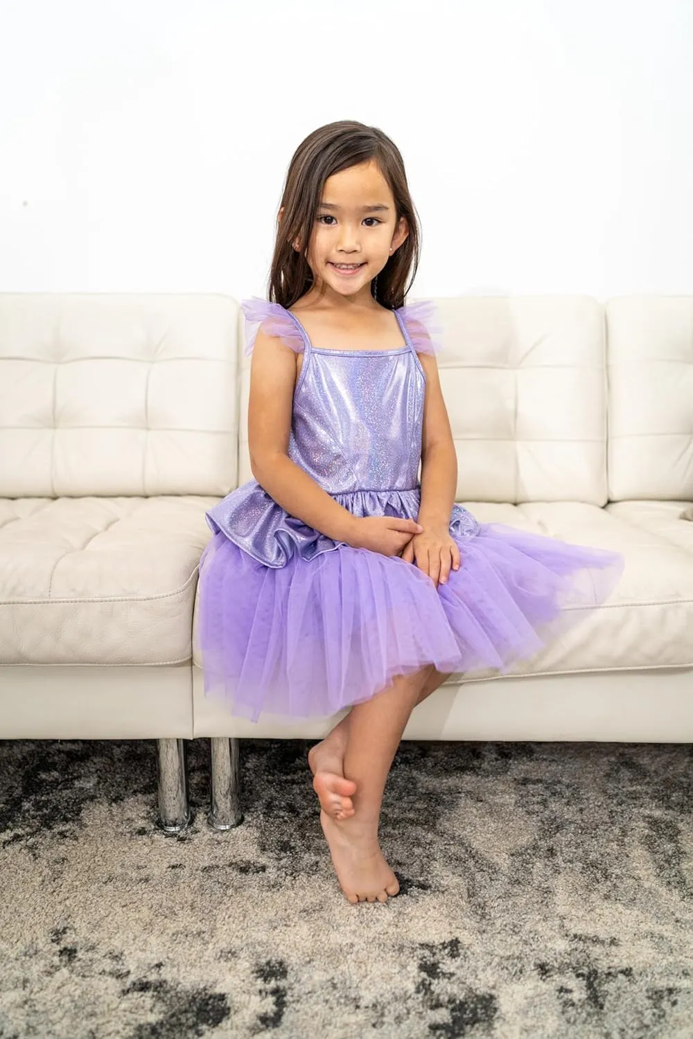 Up Costume - grind intentionally future brace Jules Machine Washable Child Pretend Play Dress with No Glitter Little Adventures Lilac Tutu Princess Dress 