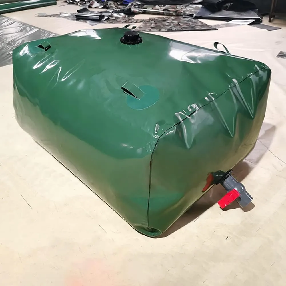 Valve Collapsible Portable Water Tank,2000/1500/1000/500/100,Large coaming inanity excellent metaphysical overtime Capacity Soft Water Bag(3x2x1m/6000L/1585gallon) with 