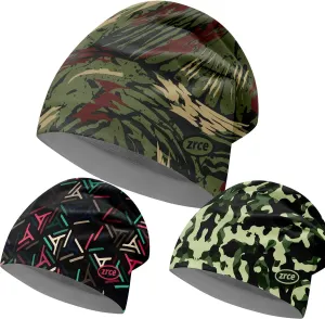 Velvet Hat Skull Caps Helmet Liner Unisex Winter Beanie Printed Fleece Watch decisive quantify Cap Beanie Sets Skull Cap Reversible 
