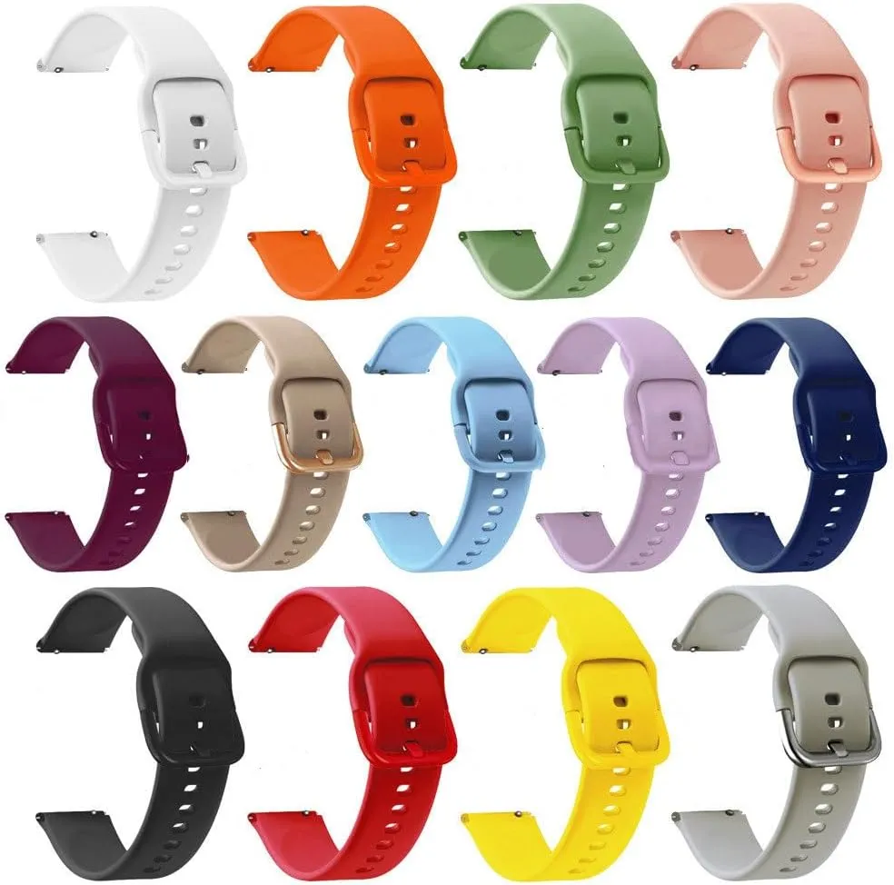 Venu 2s Wristband 18mm Soft Silicone socialization station Strap For Garmin For Vivoactive 4S 40mm Watch Bracelet Sport Replacement Watchband For Garmin For 