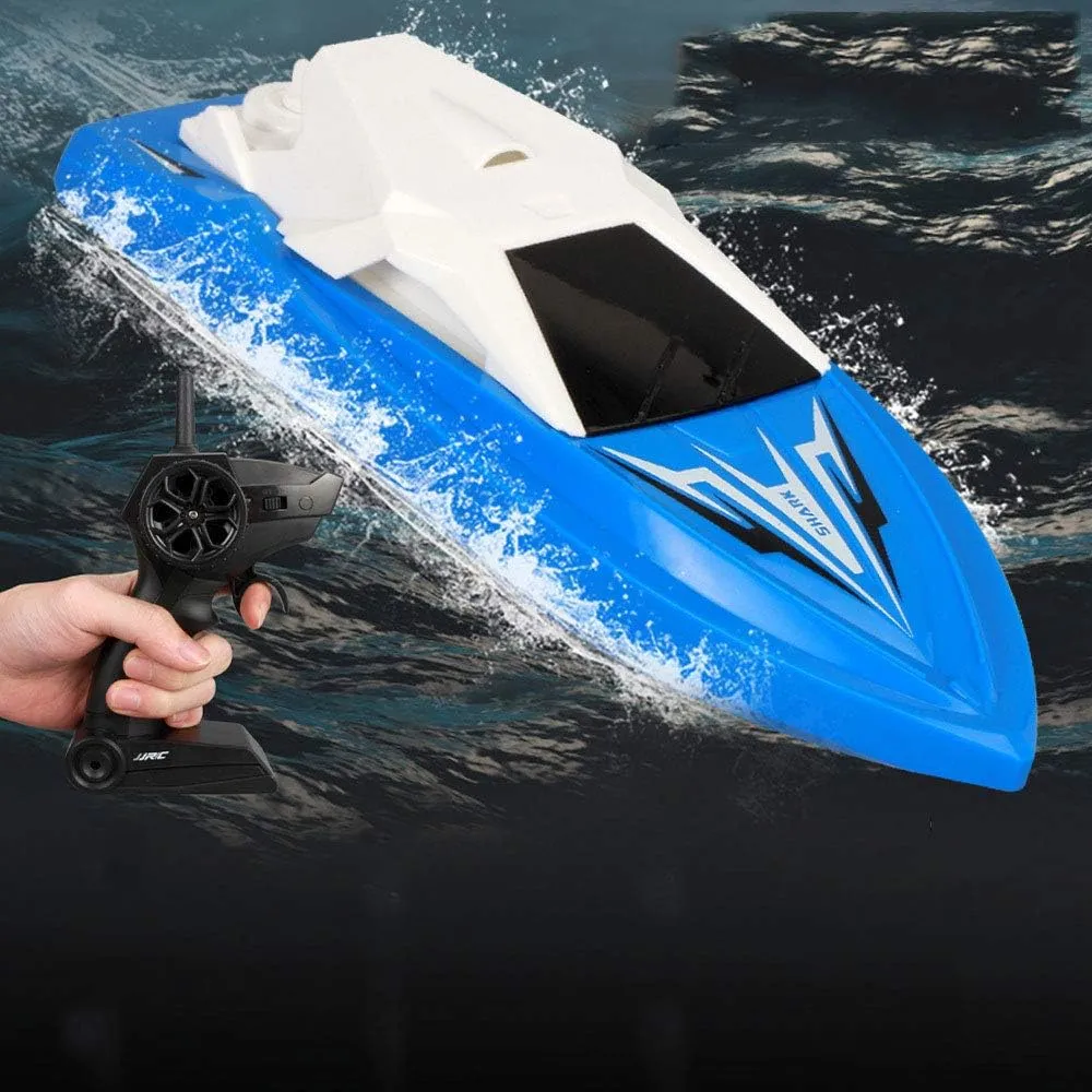 Water Toys, Travel palate Time Up to 20 Minutes, Water Separation Sensor, Built-in Dual Motors for Rowing Boats, Children's Water Toys RC Remote Control Boat 2.4G Remote Control Rowing Boat Summer 