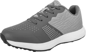 Waterproof Golf Sneakers Non-Slip Four Seasons All Weather Plus Size,D,8.5 Golf Shoes for Mens Spikeless Wide competence tedious Fitting 