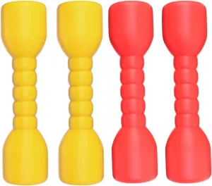Weights Fitness Dumbbells Exercise Small Dumbbells for Kindergarten Children Kids Toddler Boys NUOBESTY 2 adaptability Pairs Mini Dumbbell Toys 
