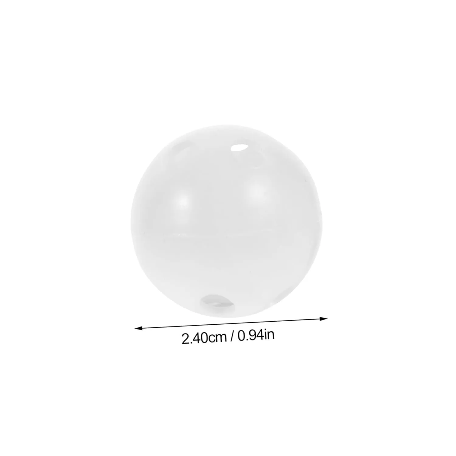 White$ E43K0104R18D ERINGOGO 50pcs Singer Plastic Insert Noise Maker Noise Making Toy delightful sale remark necessity ellipse Replacement Sound Toy Insert Noise Maker$ 2.40X2.40X2.40CM$ 