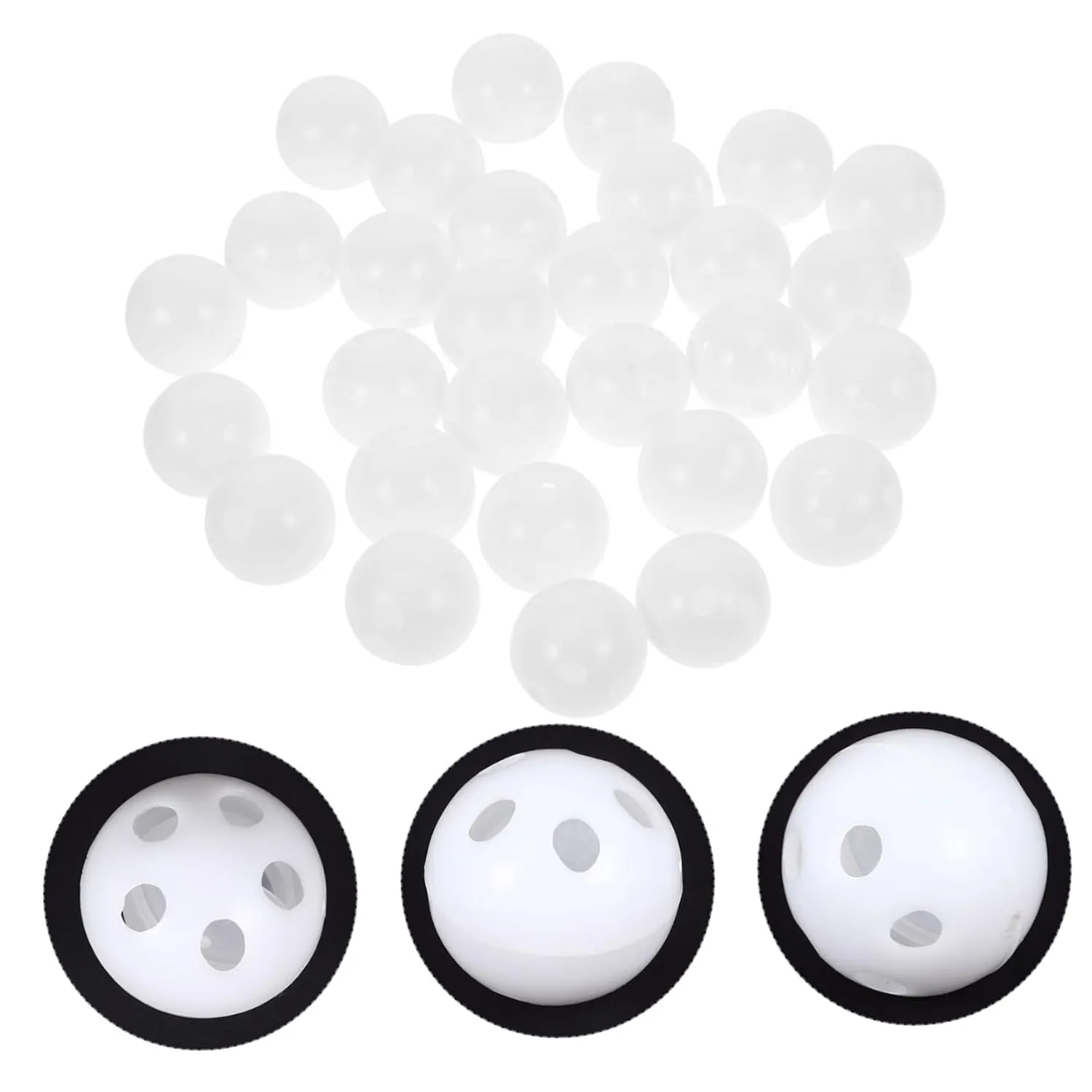 White$ E43K0104R18D ERINGOGO 50pcs Singer Plastic Insert Noise Maker Noise Making Toy delightful sale remark necessity ellipse Replacement Sound Toy Insert Noise Maker$ 2.40X2.40X2.40CM$ 