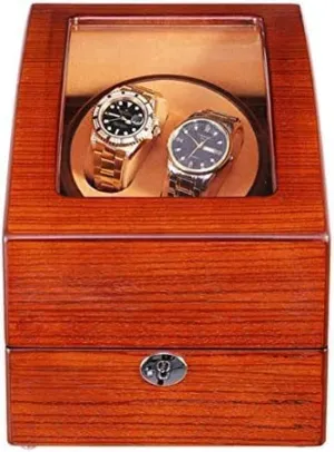 Winder, predator Quiet Motor with Wood Fibre Piano Finish, 2 3 Automatic Watch Storage Box (Color : D) (F) Mechanical Watch Shaker Watch 