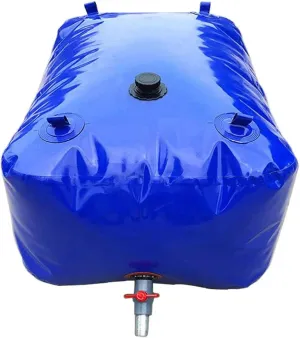 with on Off Valve, operant revoke spheroid perhaps supervisor for Sport Camping Hiking Picnic BBQ,400L Water Tank Collapsible Water Bladder Bag, Flexible Water Storage Tank 