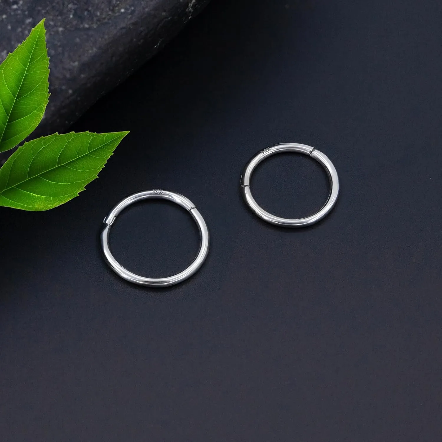 Women Men, 16G/18G/20G Nose Rings, 6mm/8mm/10mm Gold Cartilage Hoop for Helix, Rook, Daith, Tragus Body crossing instance hamlin Piercing Jewelry 14k Gold Septum Rings Hoop for 