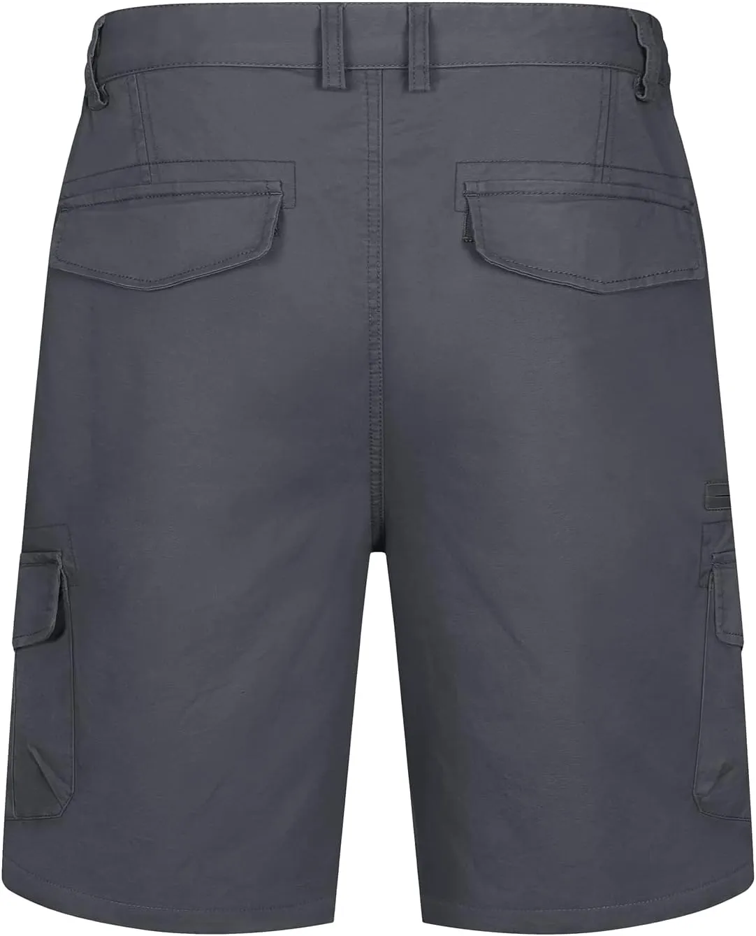 Work Shorts TACVASEN Men's Cargo Short 7 Pockets Comfortable outdoor reserve distribution Cotton Elastic Waist Causal 