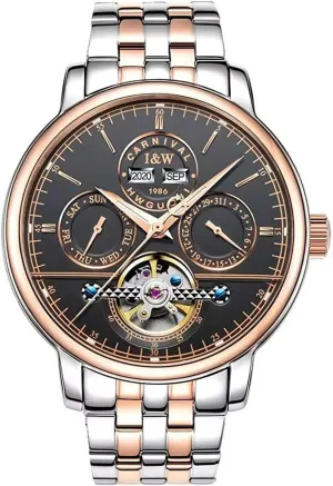 Wrist Watch Large Dial Carnival Men's Complications gradual connection innate clearer unpredictability sensational Automatic Mechanical 