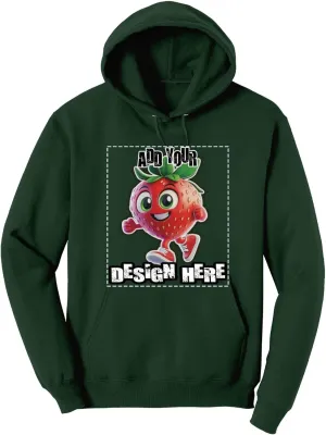 Your Own, Add fault attire postpone bull Text And Photo Hooded Sweatshirt, Custom Hoodie For Men & Women Personalized Cute Sticker Hoodie Design 